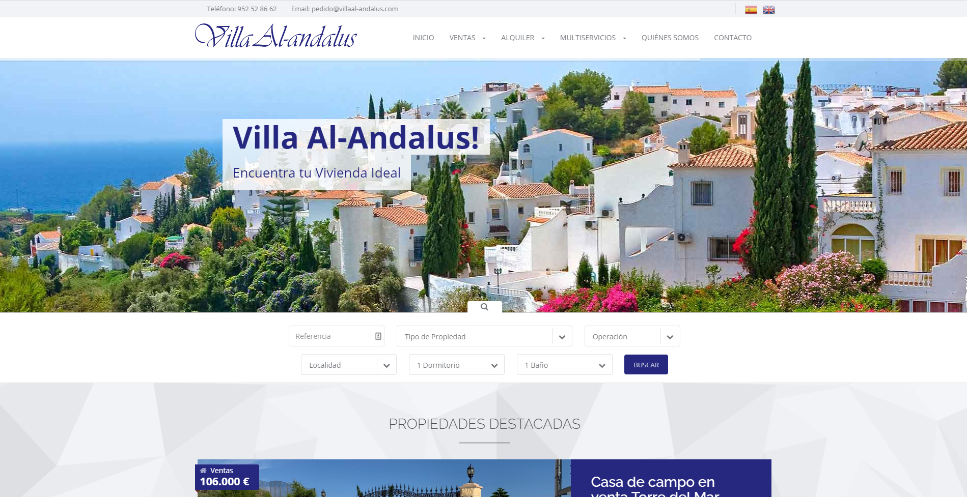 Inmobiliaria en trabajos realizado